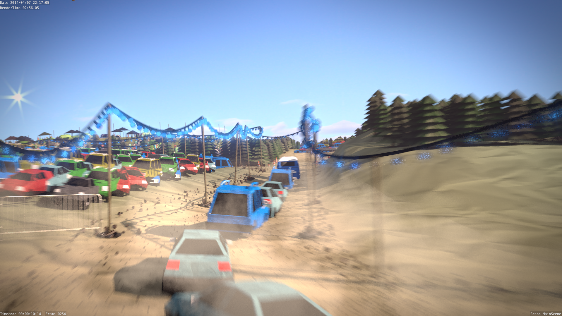 3D Animated Visulisation of Leopallooza in Cornwall