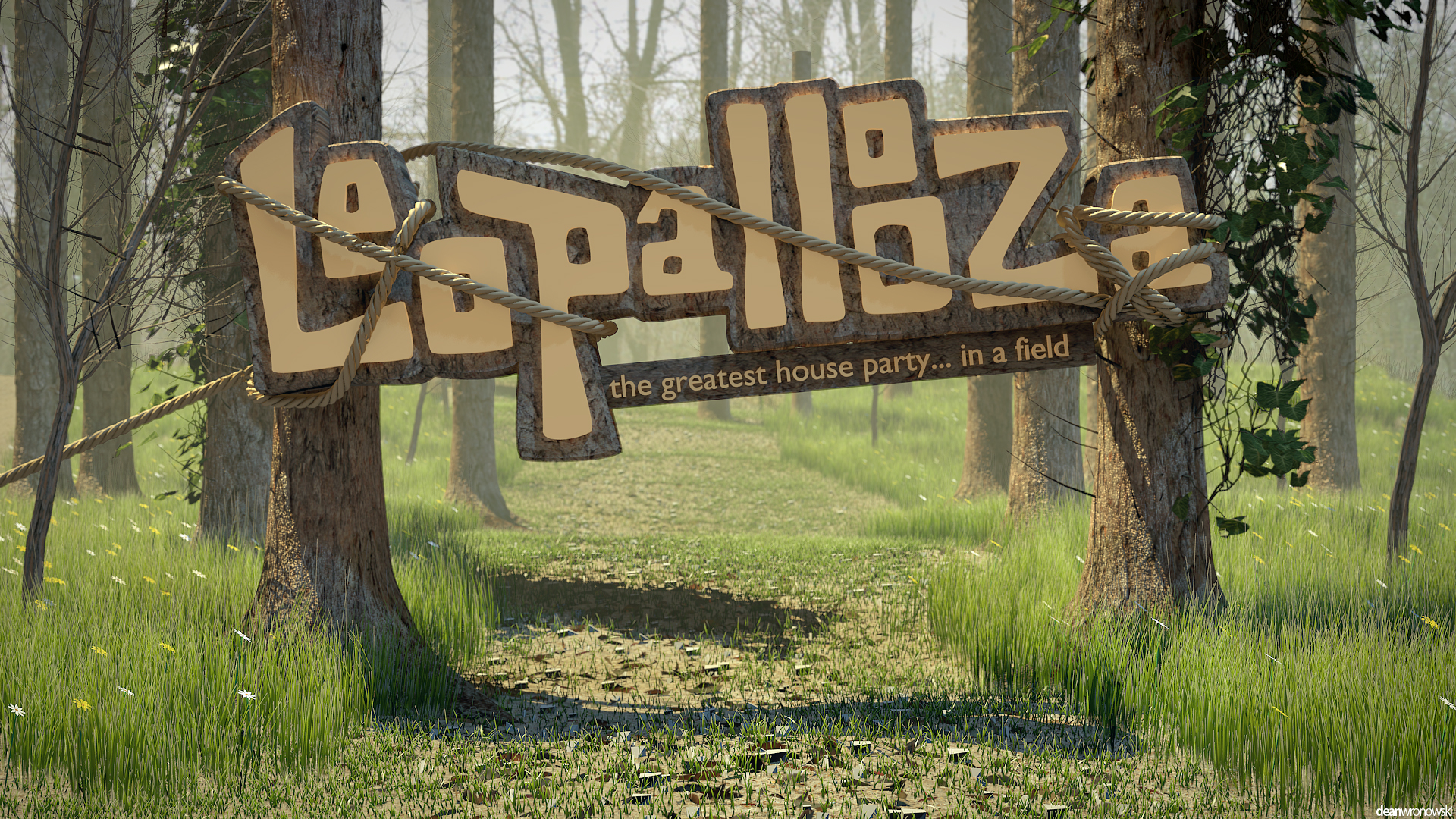 3D Graphics for Leopallooza near the North Cornish Coast