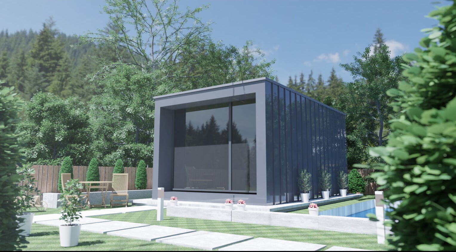 3D Visualisations for HUSK Living, Cornwall, part 2 of 3