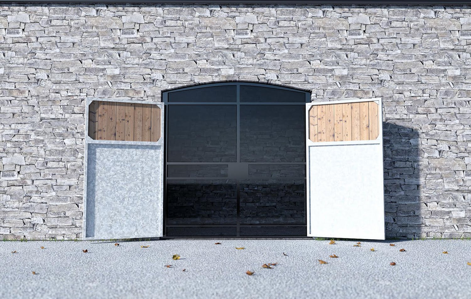 External Landscape CGI Visualisation for a Modern House in Cornwall, part 2 of 2