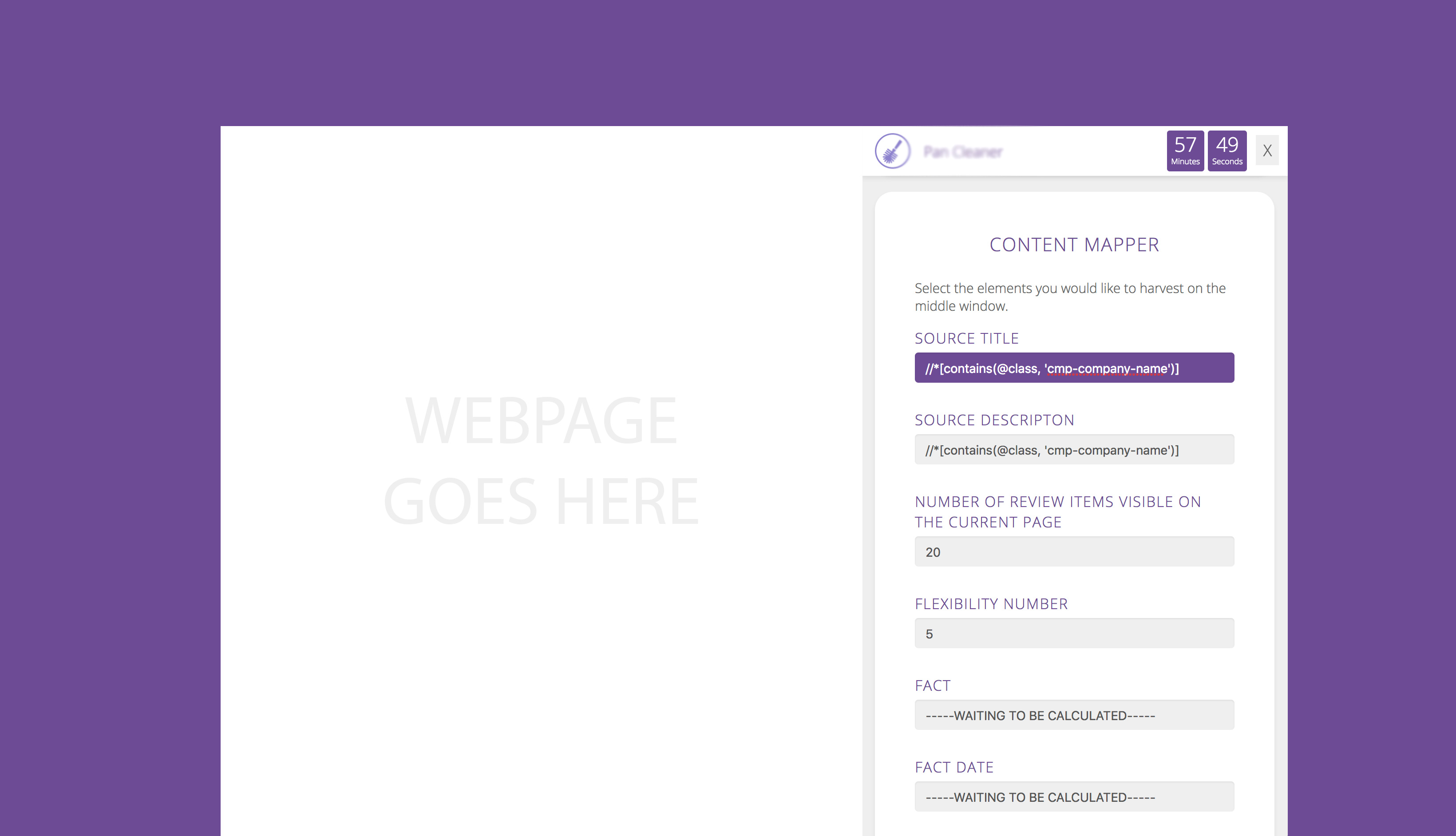 Google Extension for Ad Hoc Building / Website Cleaning