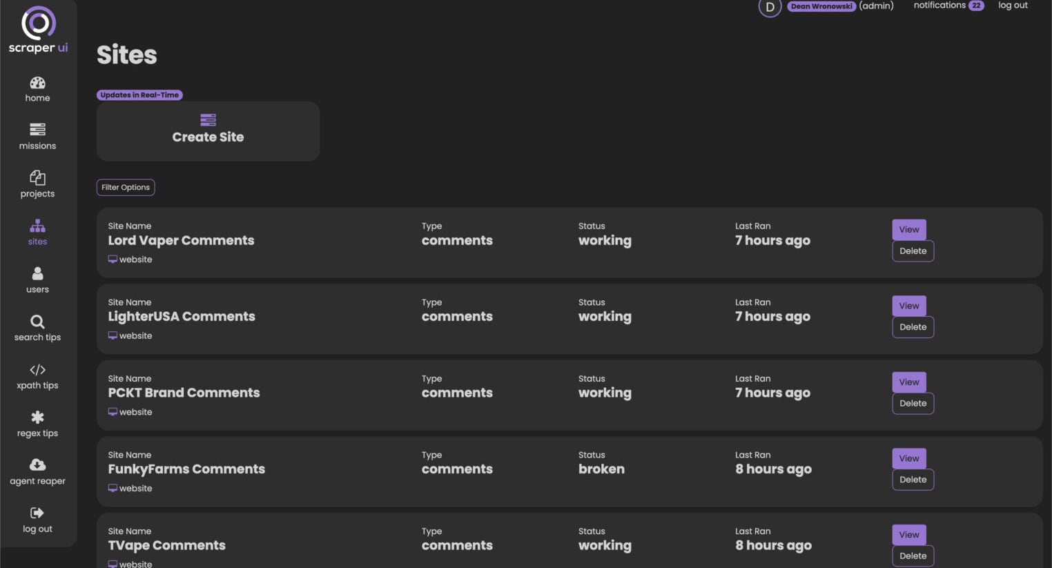 Highly Scalable Bespoke Website Scraping System, part 2 of 3