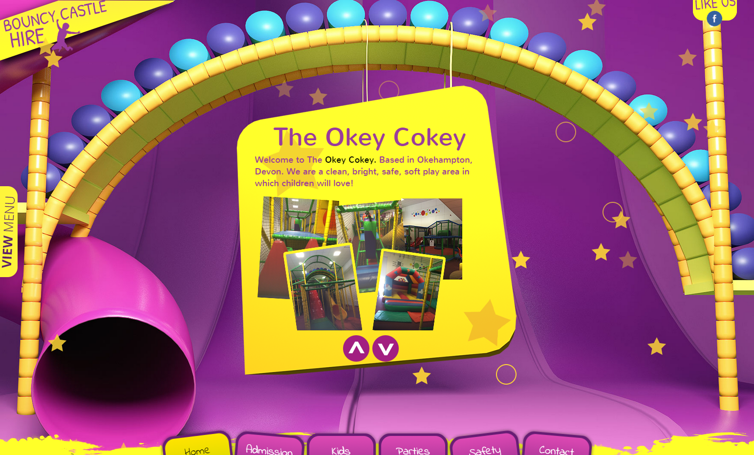 Interactive Website Design for Okey Cokey in Okehampton