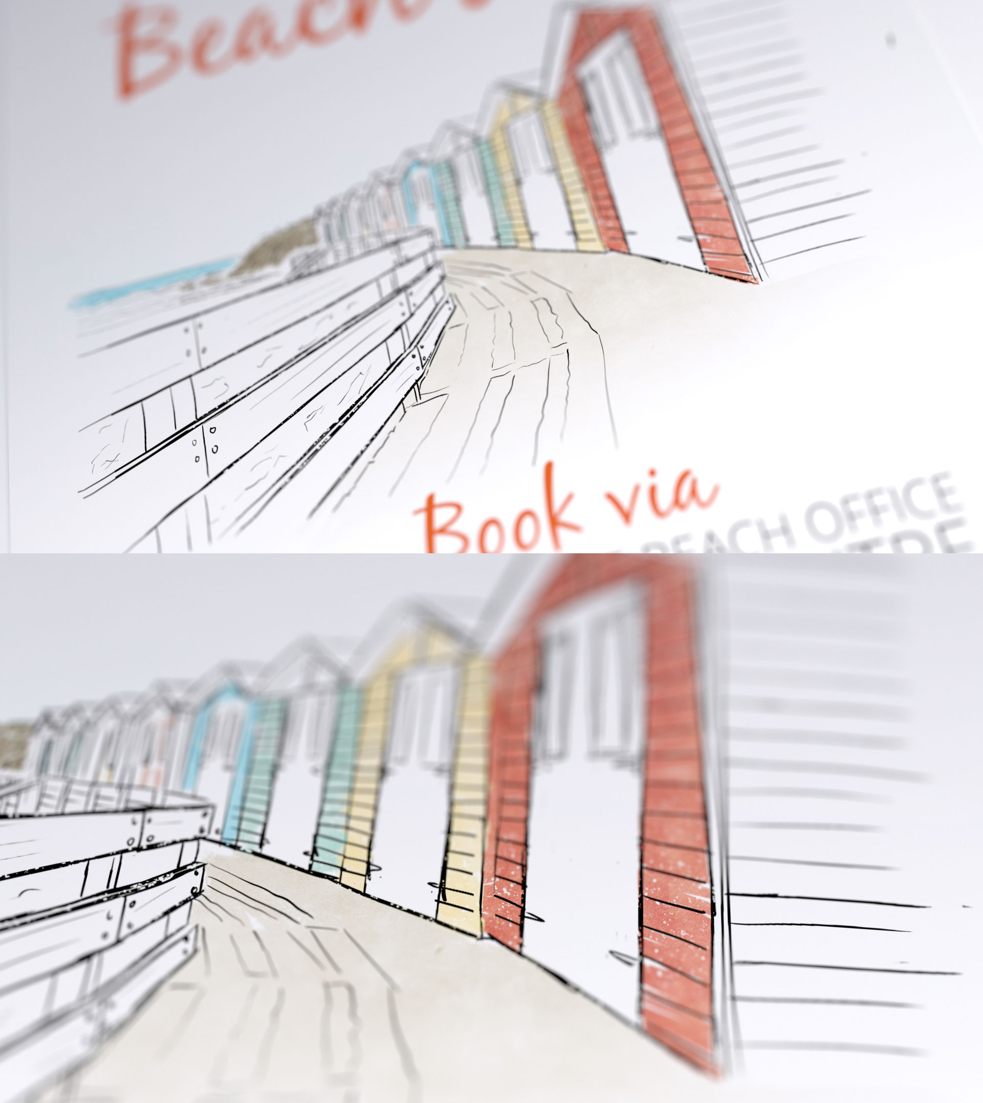 Sketches and Design for Bude Tourist Information Centre