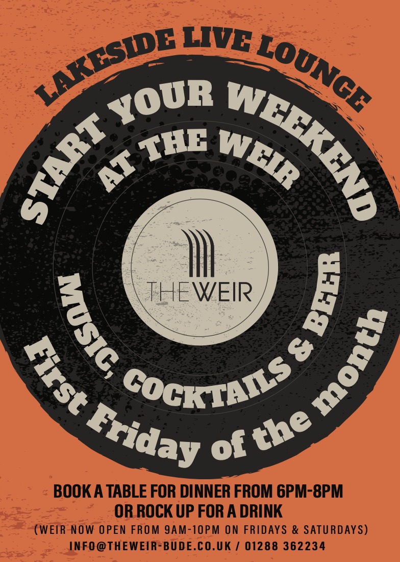 Lakeside Live Lounge first-Friday music night poster